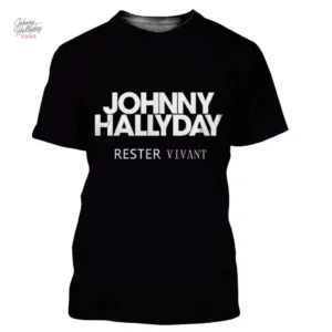 Tee-shirt Johnny Hallyday modèle 30