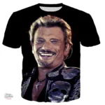 Tee-shirt Johnny Hallyday modèle 32