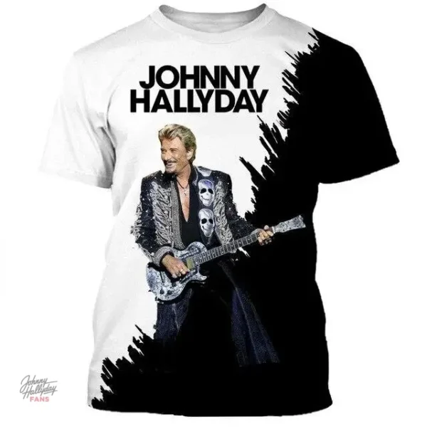 Tee-shirt Johnny Hallyday modèle 41