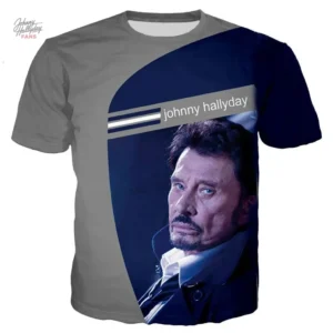 Tee-shirt Johnny Hallyday modèle 43 en édition limitée