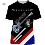 Tee-shirt Johnny Hallyday modèle 45