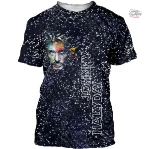Tee-shirt Johnny Hallyday modèle 54