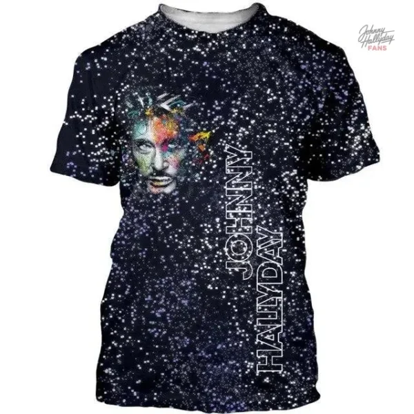 Tee-shirt Johnny Hallyday modèle 54