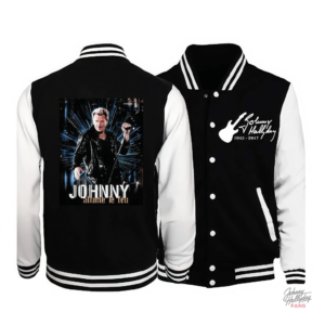 Veste Johnny Hallyday - Design intemporel et élégant