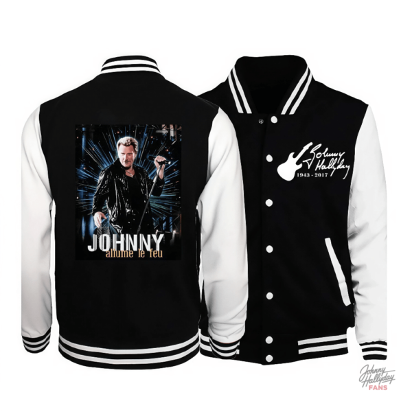 Veste Johnny Hallyday - Design intemporel et élégant