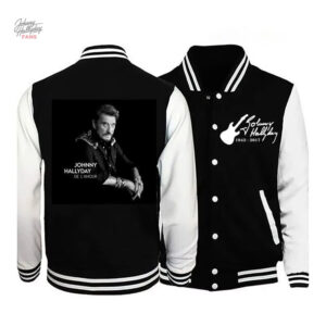 Veste Johnny Hallyday - Version à motifs distinctifs
