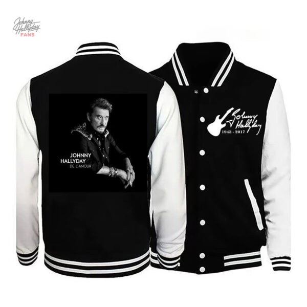 Veste Johnny Hallyday - Version à motifs distinctifs