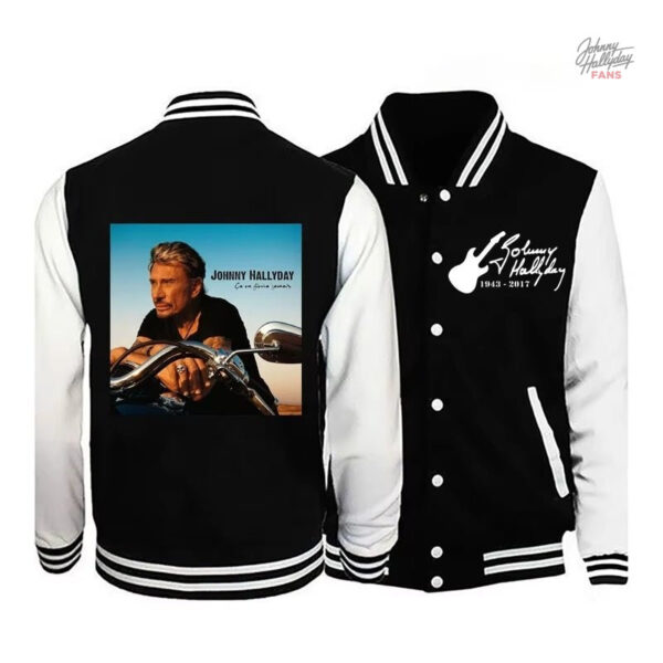 Veste Johnny Hallyday - Style décontracté et moderne
